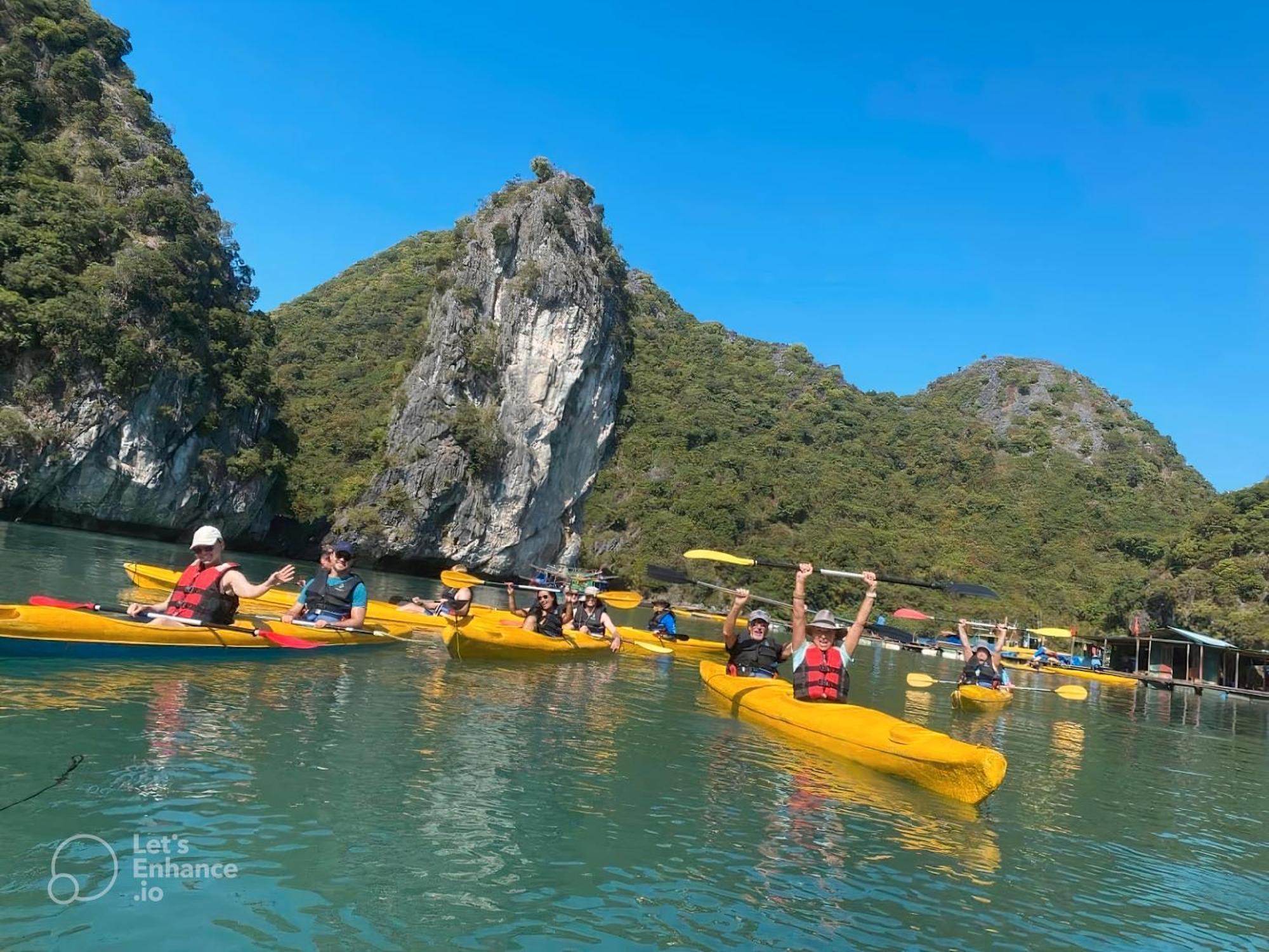 An Duong Hotel Cat Ba Chan Chau 外观 照片